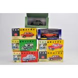 Corgi Vanguard Diecast plus others comprising classic car issues. M in Boxes. (7)