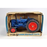 Ertl 1/16 Scale Fordson Super Major Tractor. VG in Box. Would benefit from a clean.