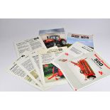 Selection of Massey Ferguson Tractor and Machinery Literature. (qty)