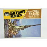 Life Like Hobby Kits 1/40 120mm Tillie the Toiler AA Gun and Carrier. Complete Plastic Model Kit.