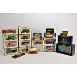 A misc selection of diecast models including promotional commercials and others from Lledo, Matchbox