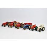 Dinky Farm Diecast Group including Tractor and Implement models. Generally F. (9)