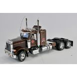 Impressive Hand Built Plastic Large Scale (1/24-25 scale) Truck. Peterbilt. VG.