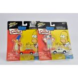 Simpsons Diecast Car Issues from Johnny Lightening. M in Packaging. (2)