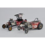 Precision Miniatures Marcellus & Borsch and Pure Hell 1/18 scale Dragster Duo. Both E to NM. (2)