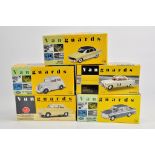 Corgi Vanguard Diecast comprising classic car issues. M in Boxes. (5)