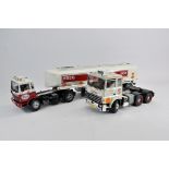 Impressive Hand Built Plastic Large Scale (1/24-25 scale) Trucks. Need Repair.