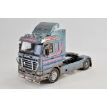 Impressive Hand Built Plastic Large Scale (1/24-25 scale) Truck. Scania. VG.