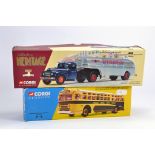 Corgi Classics Diecast Commercials including Truck and Coach issues. E to NM in Boxes. (2)