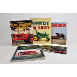 Various reference books for Tractors and other machinery.