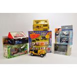 A group of mainly Land rover Models from various makers including Britains, Matchbox and Corgi.