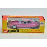 Corgi Whizzwheels No.284 Citroen SM. Metallic pink, pale blue interior. NM/M in G Box.