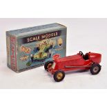 Scamold ERA Racing Car. Red body. Comes with spare axle. Genenerally VG to E in VG Box. Rare.