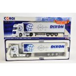 Corgi Diecast Truck CC15804 Mercedes Benz Actros MP4 Fridge Trailer - Dixon International. M in