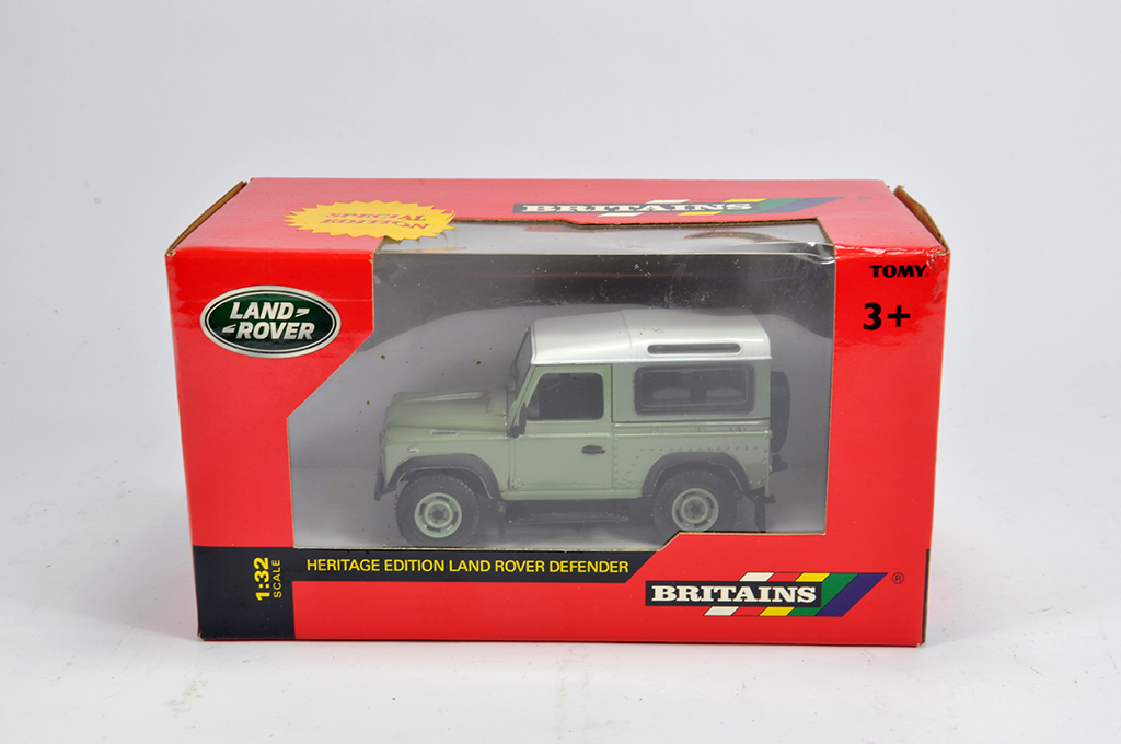 Britains 1/32 Land Rover Defender Anniversary Edition. M in Box (Box has some slight nicotine