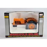 Spec Cast 1/16 Minneapolis Moline Four Start Super Gas Tractor. NM to M in Box.