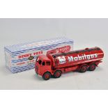 Dinky Toys No. 941 Foden 14 ton Mobilgas Tanker (2nd Type). Red Cab and Body. Restored. NM/M in