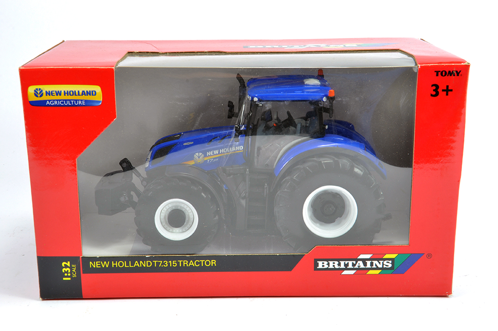 Britains 1/32 New Holland T7.315 Tractor. M in Box (Box has some slight nicotine staining.)