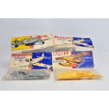 Airfix Aircraft Series 1, Type 2 Bagged Kits; ME262A, Provost x 2 and Auster Antartic. Rare