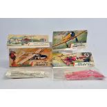 Airfix Aircraft Series 1, Type 3 Bagged Kits; Sopwith Camel, Havard, Cessna and Fokker DRI. (4)