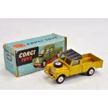 Corgi No.406 Land Rover (109WB). Yellow, black roof. G in F Box.