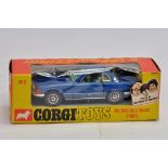 Corgi No.393 Whizzwheels Mercedes 350SL. Blue body, pale blue interior. NM/M in VG Box.