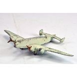 Dinky Toys No.62Y Giant High Speed Mono Plane. Cream with Green Trim. F only.