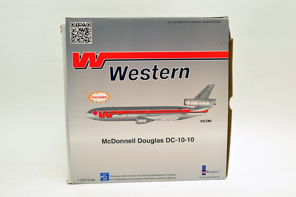 Inflight Models 1/200 McDonnell Douglas DC-10 Airliner.