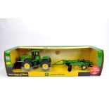 Britains Ertl 1/50 John Deere 9520 Tractor with Ripper. M in Box.