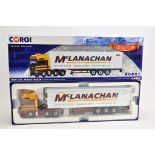 Corgi Diecast Truck CC15212 MAN TGX Fridge Trailer - McLanachan Transport. M in Box.