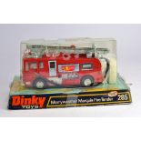 Dinky Toys No.285 Merryweather Marquis Fire Tender. NM in VG Bubble Packaging. Rare.