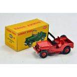 Dinky No.405 Universal Jeep. Red. E/NM in VG Box.