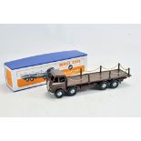 Dinky Toys No. 505 Foden Flat Truck with Chains (1st Type). Code 3 issue has Brown Cab and Body.