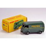 French Dinky Toys No. 560 25BV Peugeot Postes Van. E to NM in VG Box. Uncommon Box.