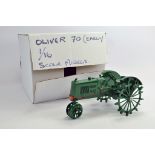 Scale Models 1/16 Oliver 70 Tractor on Metal Wheels. Rare. NM.