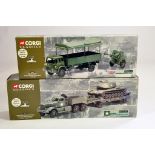 A duo of Corgi Classics diecast Military Models. 69902 and 55101. M in Boxes. (2)