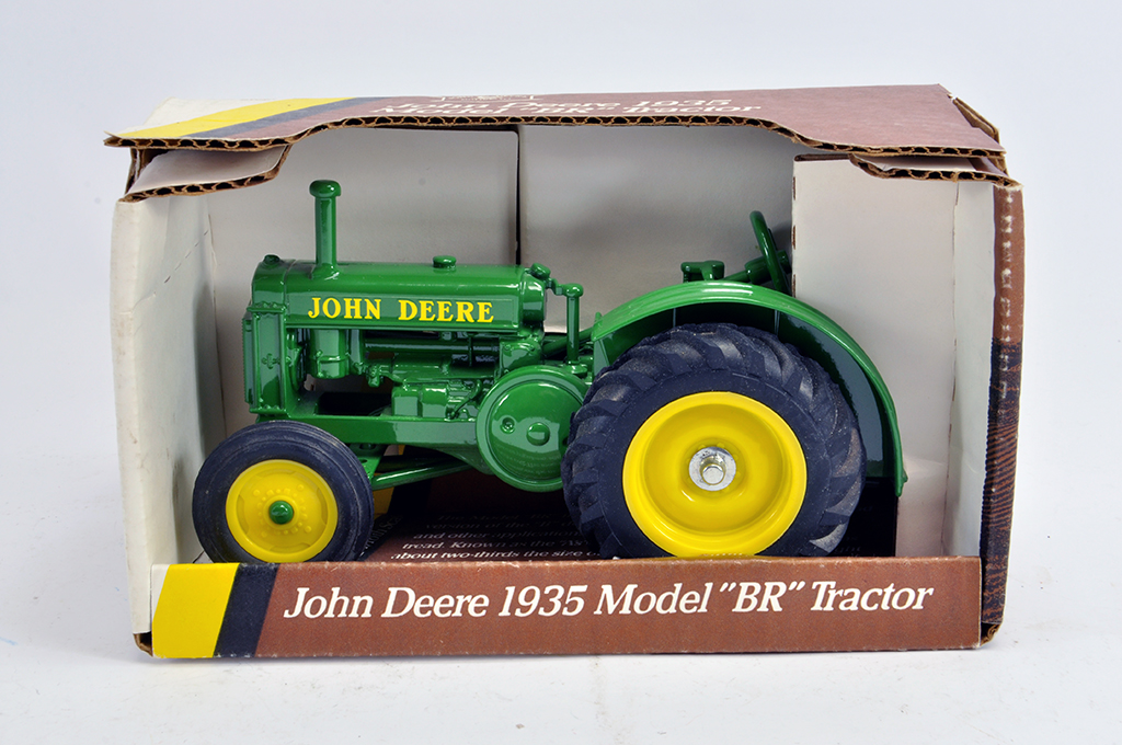 Ertl 1/16 John Deere 1935 Model BR Tractor. E to NM in Box.