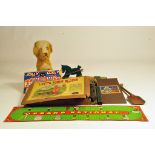 Misc old and vintage toys including Jolly Golly and other games and other items. (Various).