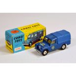 Corgi No. 416S RAC Radio Rescue Land Rover. Bright example is NM in VG to E box.