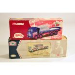 Corgi 1/50 Commercial Diecast comprising No. 26201 Albion (Davidson) plus No. 10001 ERF Arctic (