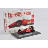 Kyosho 1/43 Ferrari F92A Jean Alesi Kit Built Car.