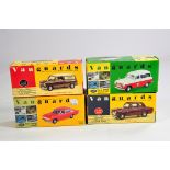 Corgi 1/43 Vanguards diecast Group comprising Austin Seven Mini Van, Ford Zephyr, Ford 300E Thames