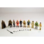 Star Wars Palitoy / Kenner / General Mills Figure Group comprising mainly Return of the Jedi Luke