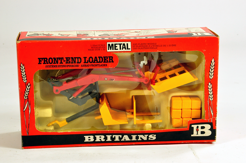 Britains Farm 1/32 Front End Loader. NM to M in Box.