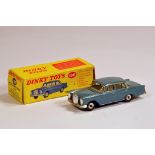 Dinky No. 186 Mercedes 220SE in grey / blue. NM in VG Box.