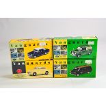 Corgi 1/43 Vanguards diecast Group comprising Morris Oxford VI, Ford 300E, Ford Anglia and Ford