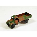 Dinky No. 22C Military Motor Truck. Interesting Camouflage Finish. Generally G to VG.