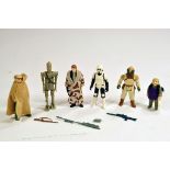 Star Wars Palitoy / Kenner / General Mills Figure Group comprising mainly Return of the Jedi Prune