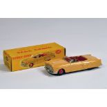 Dinky No. 132 Packard Convertible in light tan body. VG to E in G Box.