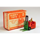 Dinky No. 14C Coventry Climax Forklift Truck. E to NM in E Box.